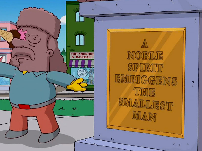 la Real Academia de la Lengua de Los Simpson Hablar ingles